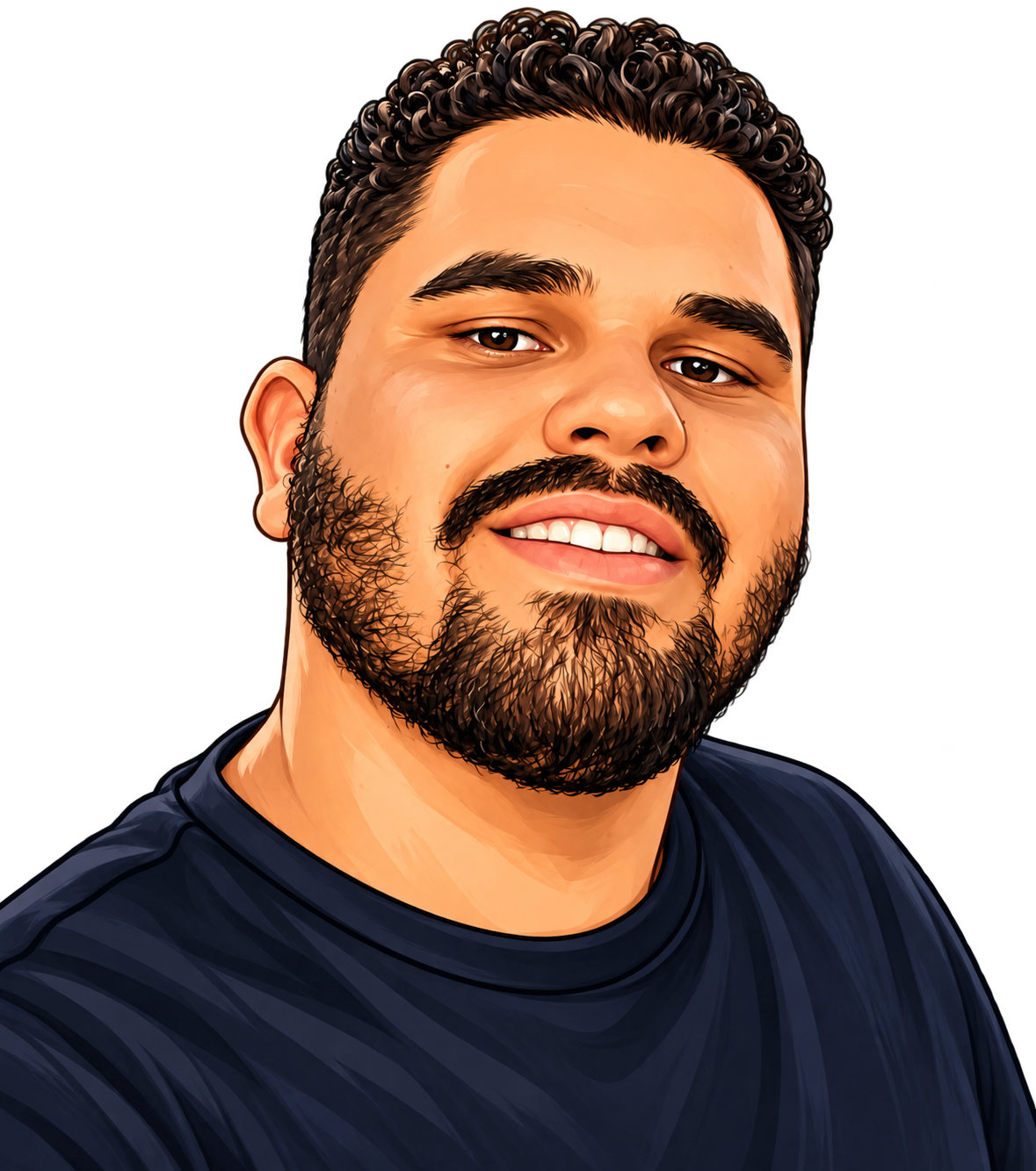 Caricatura de Ezequiel Rodrigues